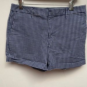 Tommy Hilfiger Size 8 Blue White Gingham Shorts